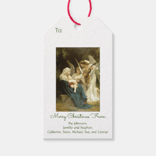 Krippe Baby Jesus Mary Angels Manger Weihnachten Geschenkanhänger