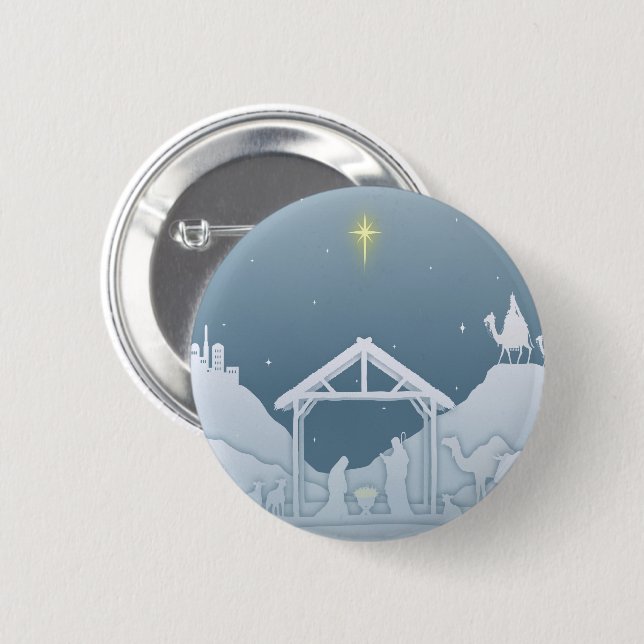 Krippe Button (Vorne & Hinten)