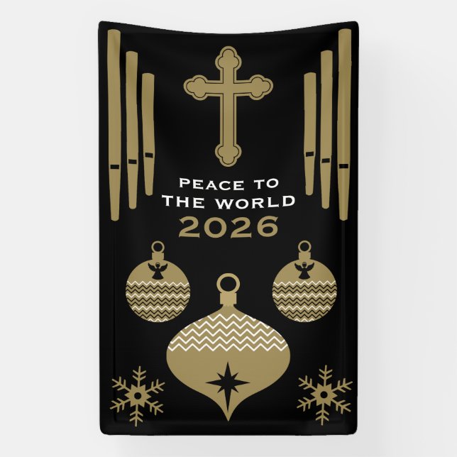 Krippe Christlich Weihnachtsgeschmack. Banner (Vertikal)