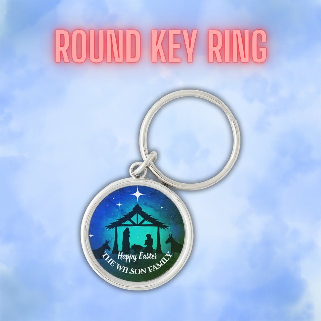 Krippe - Happy Oaster | Schlüsselanhänger (Von Creator hochgeladen)