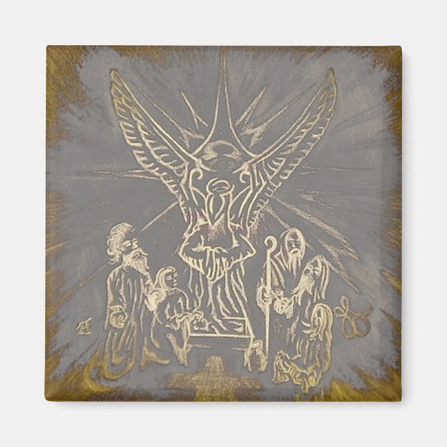 Krippe Magnet (Vorne)