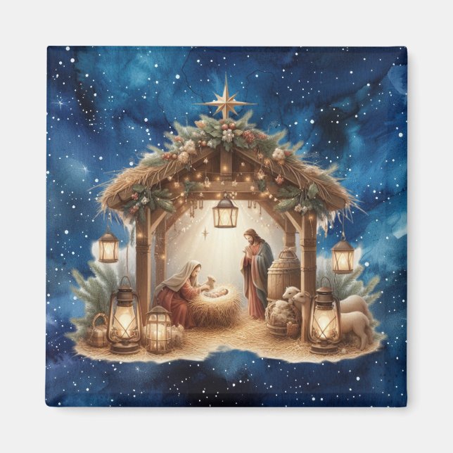 Krippe Magnet (Vorne)