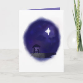 Krippe / Maria bekam kein Epidural Karte