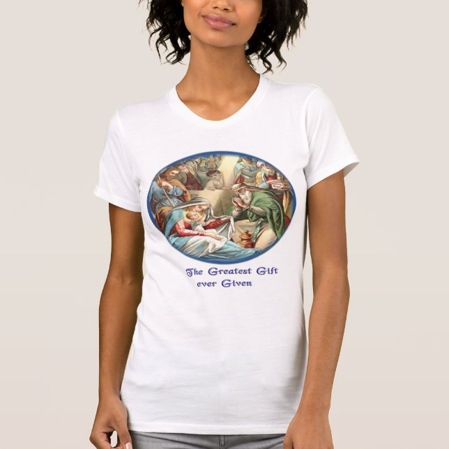 Krippe-Scene-T - Shirt (Vorderseite)