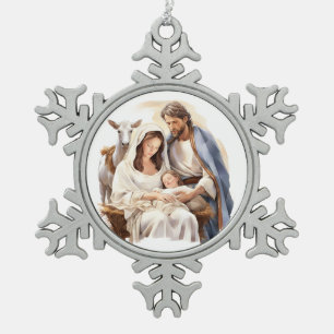 Krippe Snowflake Ornament
