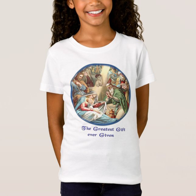 Krippe T-Shirt (Vorderseite)