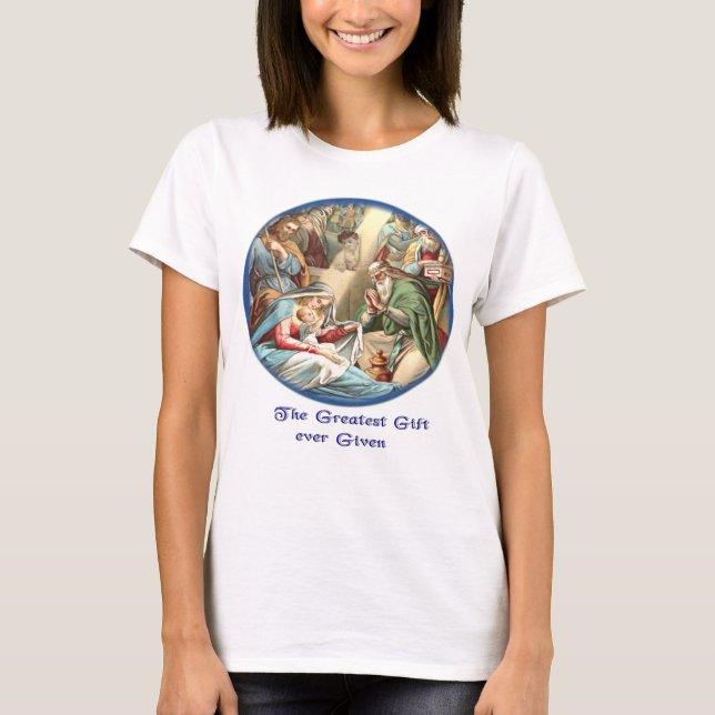 Krippe T-Shirt (Vorderseite)