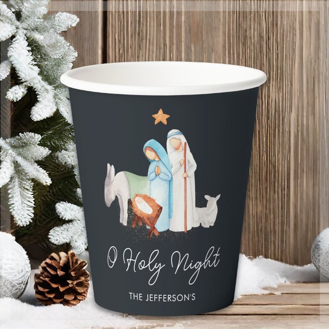 Krippe Weihnachten Pappbecher (Von Creator hochgeladen)