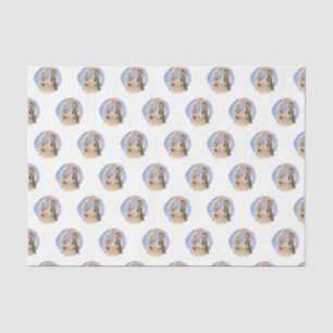 Krippenlandschaft Mary Joseph Jesus Pattern Weihna Seidenpapier