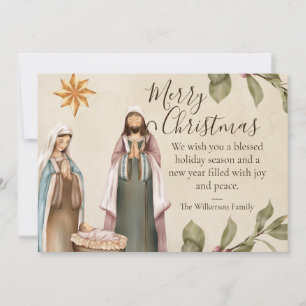 Krippenlandschaft Religiöse Weihnachten