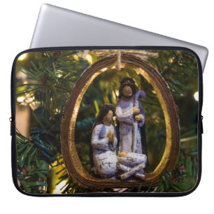 Krippenschmuck Laptopschutzhülle
