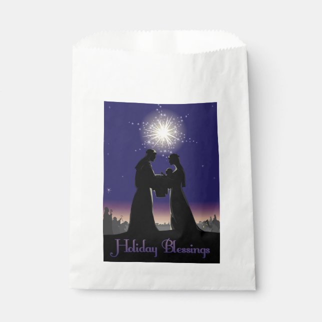 Krippensegnung Geschenktütchen (Vorderseite)