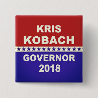 Kris Kobach Knopf Gouverneur-Kansas 2018