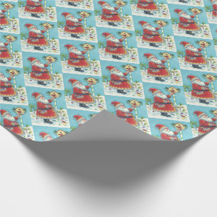 KRIS KRINGLE & CARDINAL VOGELHAUS-GESCHENKPAPIER GESCHENKPAPIER