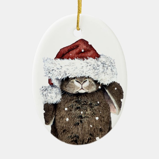 Kris Kringlypaws Keramik Ornament (Vorne)