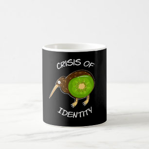 Krise bei der Identifizierung von Kiwi-Vogelfrüch Kaffeetasse