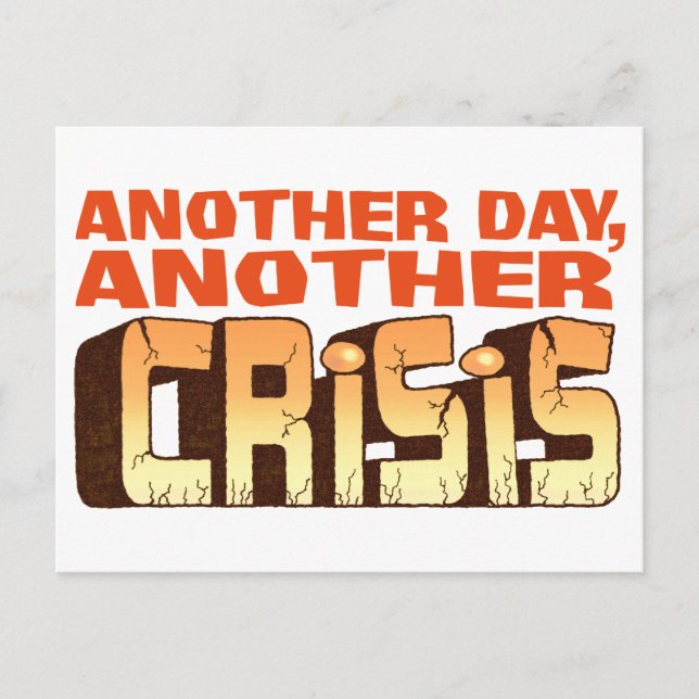 KRISE POSTKARTE (Vorderseite)