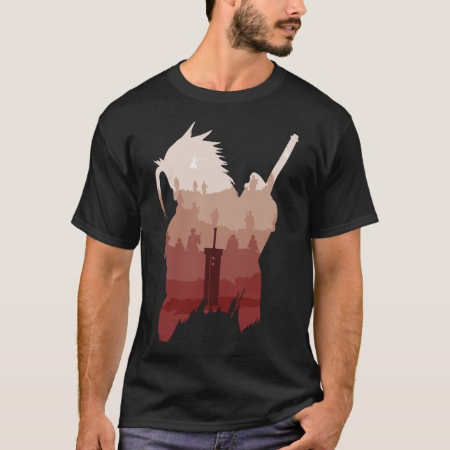 Krisenherd, Zack Fair Hero Classic T - Shirt (Vorderseite)