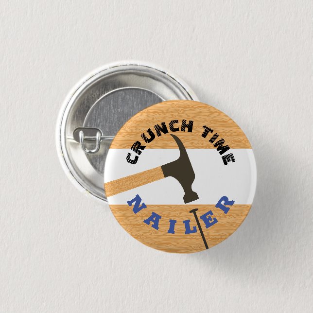 Krisenzeitangestelltanerkennungs-Preisknopf Button (Vorne & Hinten)