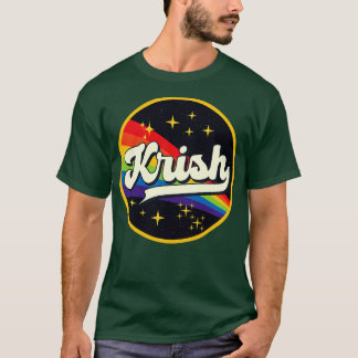 Krish Rainbow in Space Vintag Style T-Shirt