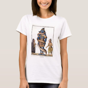 Krishna drückte durch die Kaliya Schlange, von T-Shirt