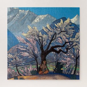 „Krishna - Frühling in Kulu“ von Nicholas Roerich