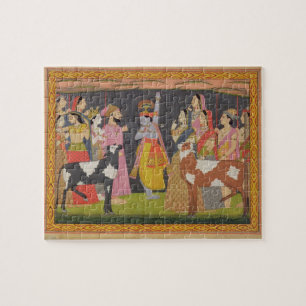 Krishna Hebeberg Govardhana aus dem 'Bhagav