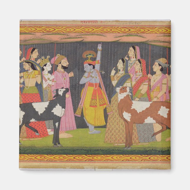 Krishna Hebeberg Govardhana aus dem 'Bhagav Magnet (Vorne)
