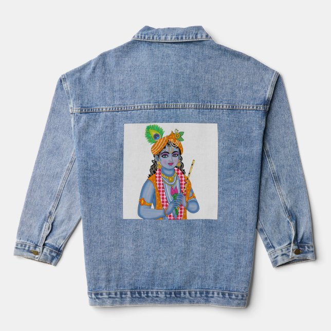Krishna  jeansjacke (Rückseite)