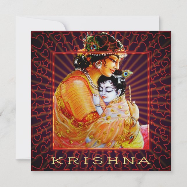 KRISHNA-Karte (Vorderseite)