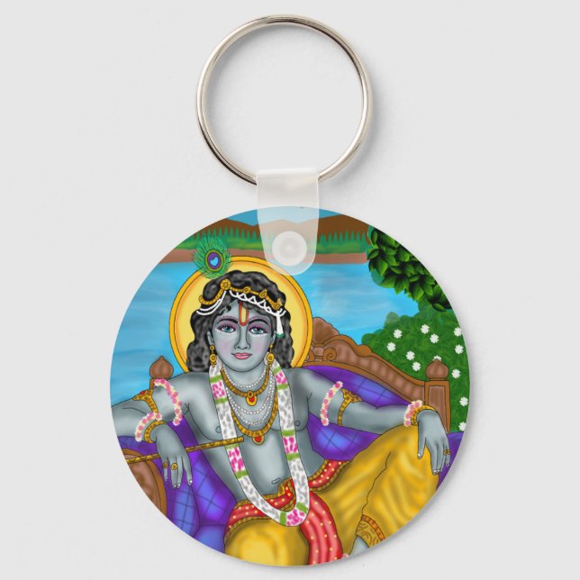 Krishna Keychain Schlüsselanhänger (Vorderseite)