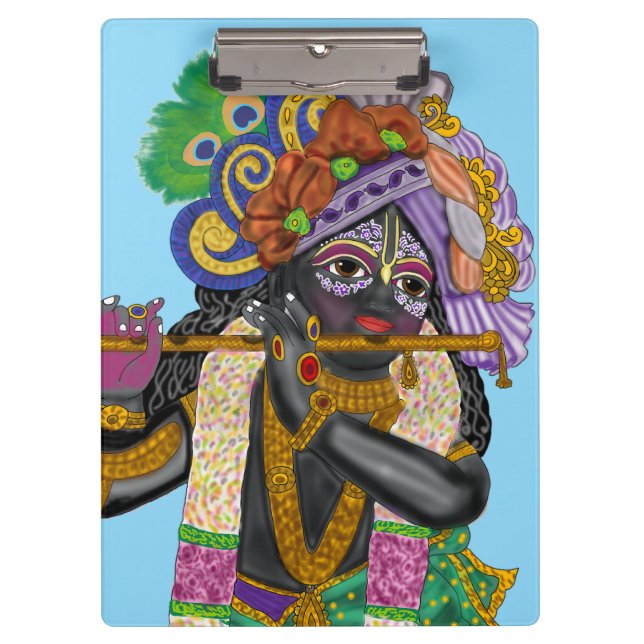 Krishna Schreibwaren Klemmbrett (Vorderseite)