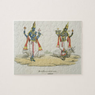 Krishna Venugopala, graviert von de Marlet und du