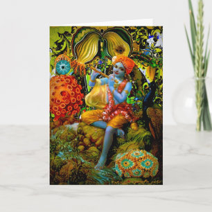 Krishnas Flöte Karte