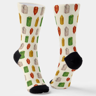 Kristall-Besatz-Socken Socken