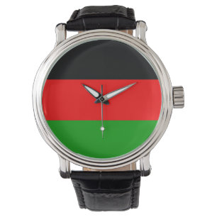 Kristall Black Enamel Watch Armbanduhr
