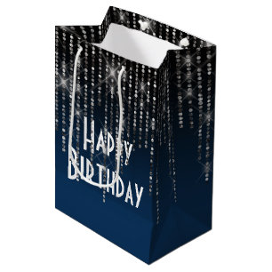 Kristall Bling Birthday Mittlere Geschenktüte