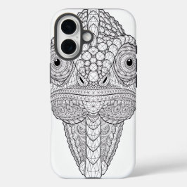 Kristall Chamäleon Geometrische Kunst | Kristall T iPhone 16 Hülle