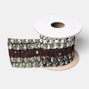 Kristall, Diamanten, Schmuck, Edelstein, Rubine Satinband