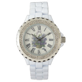 Kristall Enamel watch Armbanduhr