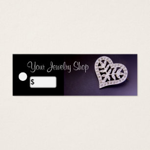 Kristall Heart Jewelry Price Tags
