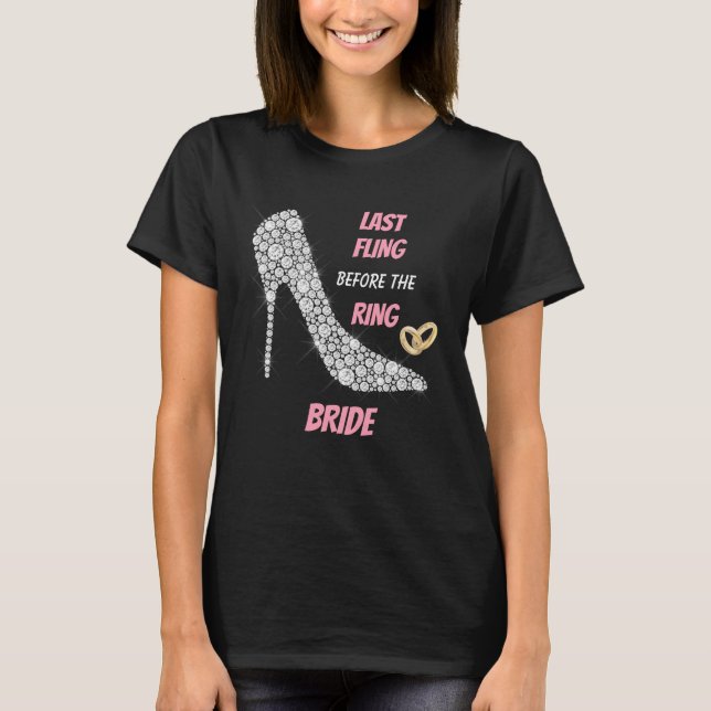 Kristall Heels letzte Fling Bridge T-Shirt (Vorderseite)