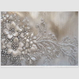 Kristall Patina, Background Bling Seidenpapier