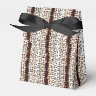 Kristall und Perlen - Vintager Schmuck Geschenkschachtel