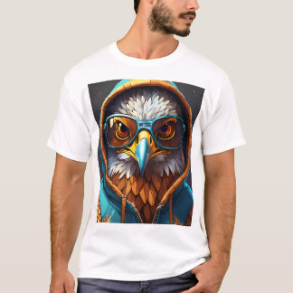 "Kristalladler Emblem: Ein Symbol der Furchtlosigk T-Shirt