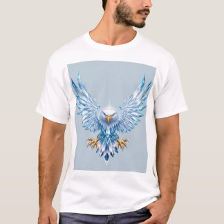 Kristalladler: Symbol für Freiheit und Ehrgeiz T-Shirt