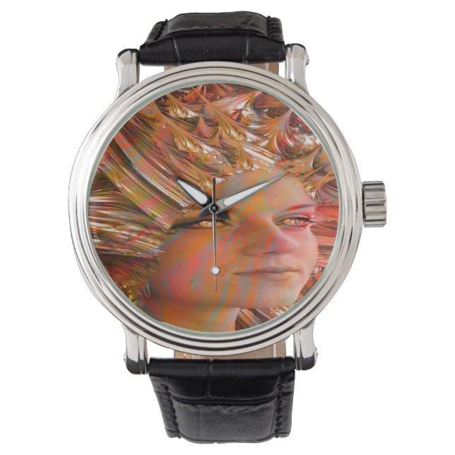 Kristallaugen Armbanduhr (Vorderseite)