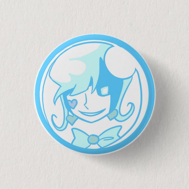 Kristallball Button (Vorderseite)