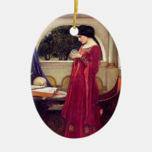 Kristallball-Verzierung Keramik Ornament