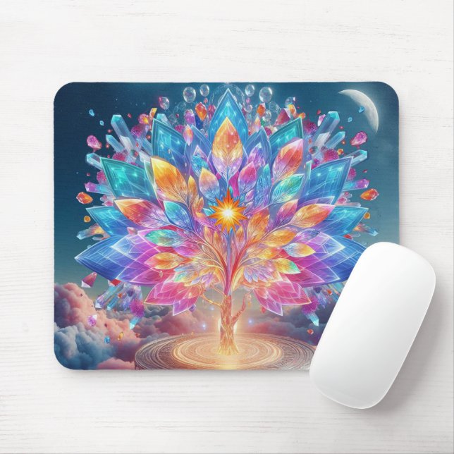 Kristallbaum Mousepad (Mit Mouse)